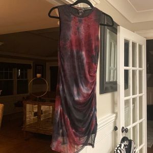 Free Press mesh overlay dress size S